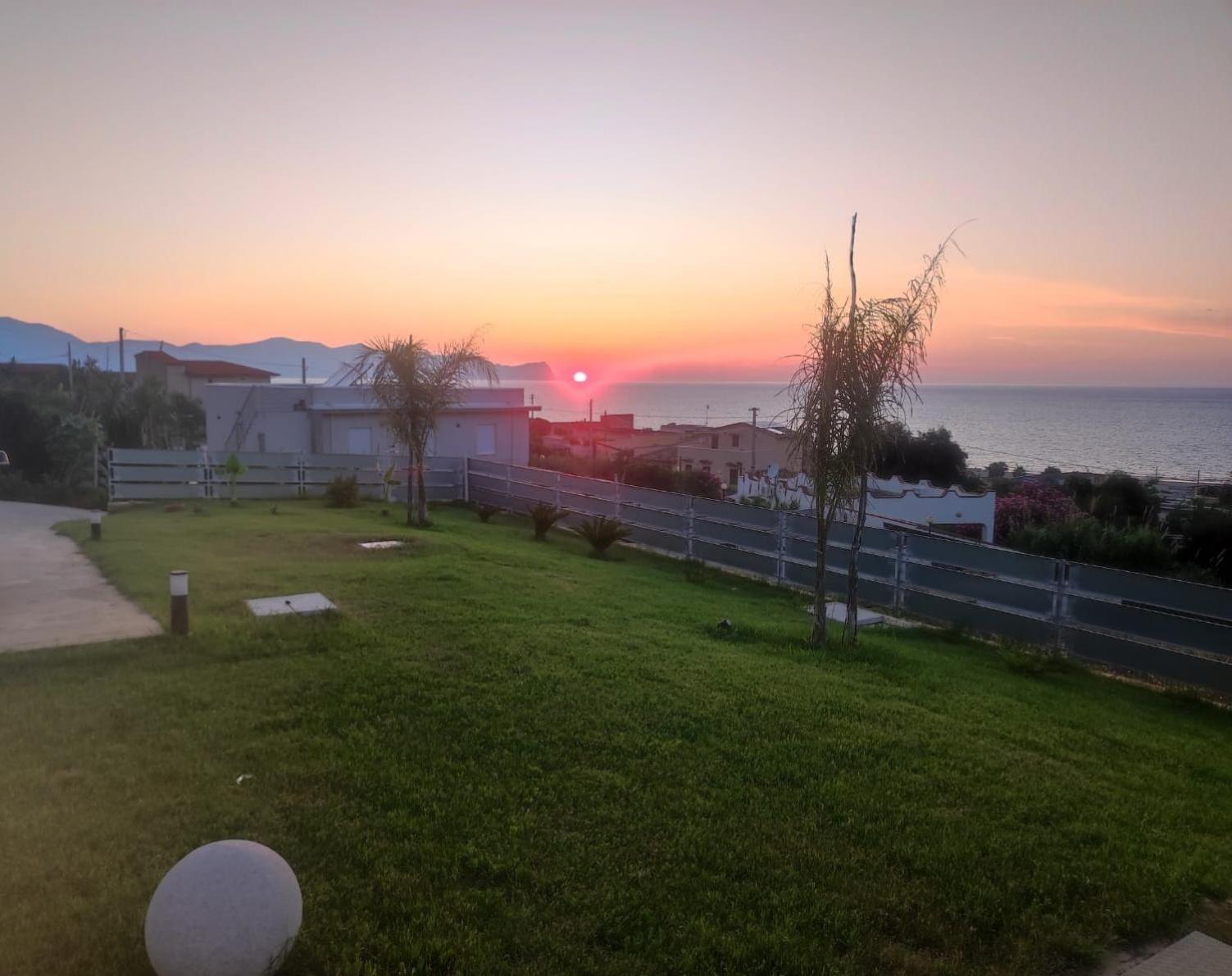 Villa Terrazza Sul Mare Balestrate Exterior foto